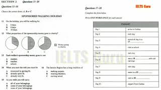 IELTS listening test l December 10 2019 [upl. by Malcolm708]