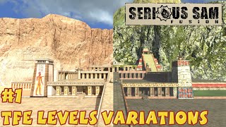 Serious Sam Fusion 2017 TSE From TFE Project Levels Variations 1 [upl. by Schwarz]