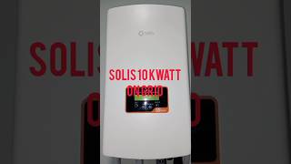 Solis 10 Kwatt on grid inverter installation complete [upl. by Otrebmuh]