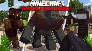 Jai transformé Minecraft en une Apocalypse ZOMBIE  Modpack [upl. by Analla]