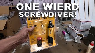 Review DeWalt’s Weird Gyroscopic Screwdriver Too Late [upl. by Noyar]