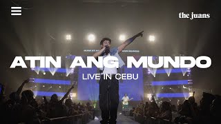 Atin Ang Mundo Live Performance  The Juans [upl. by Aihtyc]