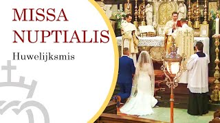 Nuptial Latin Mass  Traditional Catholic Wedding [upl. by Athiste754]