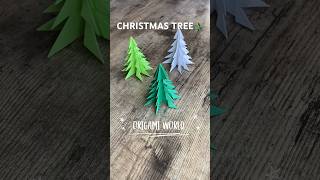 DIY CHRISTMAS TREE PAPER CRAFT TUTORIAL  HOW TO MAKE PAPER CHRISTMAS TREE  CHRISTMAS DECORATION [upl. by Chavez]