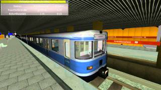 Münchner UBahn Simulator U1 HD 001 [upl. by Laubin]