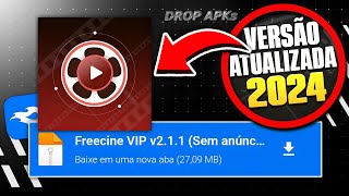 MELHOR NOVA VERSÃO FREECINE PREMIUM APK MOD VERSÃO 211  ATUALIZADO 2024 ANÁLISE REVIEW [upl. by Kyred]