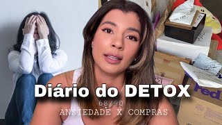 Diário do Detox  ANSIEDADE X COMPRAS 🛍️ [upl. by Yrogreg]