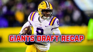 NY Giants 2024 NFL Draft Recap Malik Nabers will make Giants more productive Carl Banks amp Bob Papa [upl. by Attennyl535]