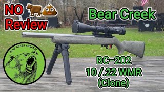 BC202 22 WMR 🥊BRUTAL Bear Creek Honesty😬 [upl. by Kcyrred554]