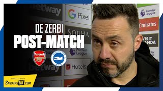 De Zerbi We Lost To Best Team In The Premier League [upl. by Llebyram]