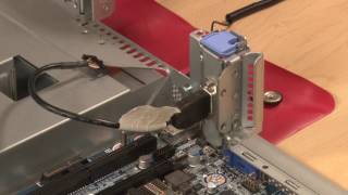 Lenovo ThinkSystem SR650 removing a serial port module [upl. by Adnahs]