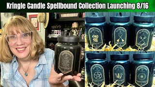 Kringle Candle Spellbound Collection Launching 816 [upl. by Enytsirhc]