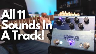 Wampler Terraform Pedal Demo  Strymon Mobius Killer [upl. by Kalb]