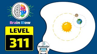 Brain Blow Level 311 How do you start a solar eclipse Walkthrough [upl. by Gustin276]