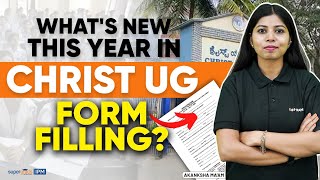 Christ University 2024 Form Filling Process  Christ UG New Admission Process  Christ University [upl. by Immaj]