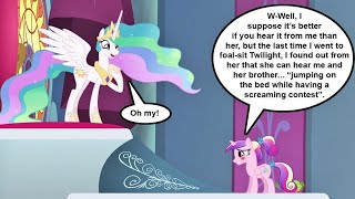 MLP Comic Dub Jumping SAUCY COMEDY [upl. by Ahsiadal217]