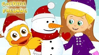 Der Schneemann ☃ Kinderlied auf Deutsch  Kinderlieder zum Mitsingen [upl. by Cox]