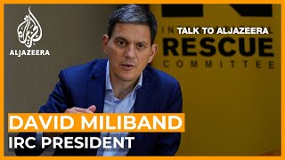 David Miliband on global crises Gaza DRC Sudan Ukraine  Talk to Al Jazeera [upl. by Nena951]