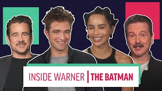 ENTREVISTA COM ROBERT PATTINSON ZOË KRAVITZ E ELENCO DE THEBATMAN  INSIDE WARNER [upl. by Pinto377]