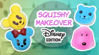 Squishy Makeover 4 Fixing Squishies Disney Squishies [upl. by Dachy448]