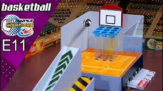 Marble Champions ┆ E11 Marble Basketball ┆ by Fubecas Marble Runs [upl. by Ellenehs232]