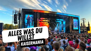 Roland Kaiser  Alles Was Du Willst Live 2022 Kaisermania [upl. by Alemahs]