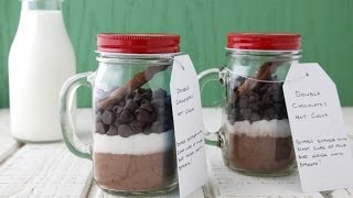 Hot Cocoa in a Jar HassleFree Holiday  Weelicious [upl. by Emolas]