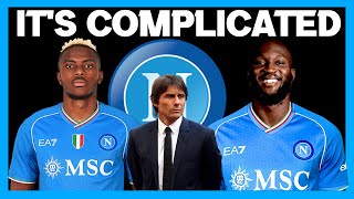 Antonio Conte is Fuming Lukaku amp Osimhen Dilemma Explained Reaction Highlights Chelsea Transfer [upl. by Eenwahs183]