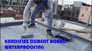 Hardiflex Cement Board Waterproofing [upl. by Kaiulani762]