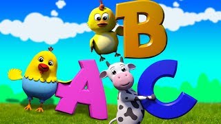 Chanson abc  Vidéo dapprentissage  chanson pour enfants  Learn ABC  Alphabets Song [upl. by Seebeck]