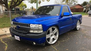 35 windshield tint amp 5 all around Silverado Single Cab [upl. by Kissiah]