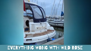 Everything wrong with Wild Rose my Sealine S43 [upl. by Jase809]