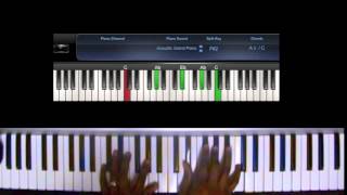 Encourage Yourself Db Donald Lawrence Pocket Piano Tutorial [upl. by Missy822]