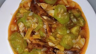 SARDINES WITH PATOLA AT REPOLYO  Sardines recipe  Murang Ulam Pinoy [upl. by Chak]