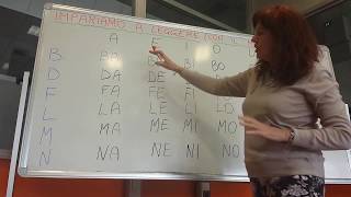 CORSO DI LINGUA ITALIANA Italian lesson free Lezione 4 LE SILLABE parte1 susyschannel5593 [upl. by Harbird279]