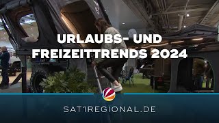 Messe zeigt Urlaubs und Freizeittrends 2024 [upl. by Rose]