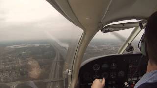 Approach and Landing Genk Zwartberg EBZW [upl. by Draillih898]