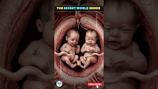 Babies World Inside the Womb  Fetal Movement During Pregnancy  Twins ShortsFeed Pregnancy Love [upl. by Ynar837]