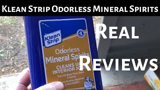 Klean Strip Odorless Mineral Spirits [upl. by Hatti529]