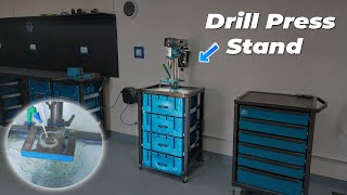 DIY DRILL PRESS STAND easy and cheap [upl. by Nylzaj]