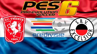 PES 6 Eredivisie  Twente X Excelsior  4ª rodada 1ª temporada [upl. by Elyssa]