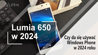 Windows Phone Mobile w 2024 czy z Microsoft Lumia da się jeszcze korzystać lumia windows 2024 [upl. by Annavoj]