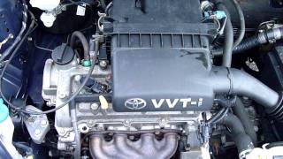 2005 TOYOTA YARIS 10 VVTi ENGINE  1SZFE [upl. by Nalid]