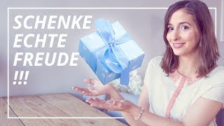 5 Geschenkideen die wirklich glücklich machen [upl. by Zitah]