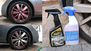 Meguiars Ultimate All Wheel Cleaner Versus Bilt Hamber Auto wheels  Which one Dominates [upl. by Alboran]