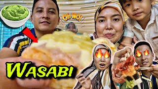 💢SUSHI CHALLENGE  WASABI 🥵  VLOG IJAT [upl. by Yuria]