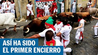 SAN FERMÍN 2023  Así te hemos mostrado el primer encierro de los Sanfermines  EL PAÍS [upl. by Raynah819]