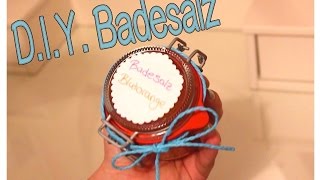 DIY  Badesalz selber herstellen [upl. by Meyer]