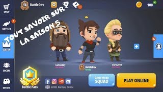 Battlelands Royale TOUT SAVOIR SUR LA SAISON 5  Battlelands Royale NEWS Saison 5  Squad  Lobby [upl. by Eustis106]