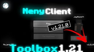 Toolbox For Minecraft Infinite Premium Unlock 🔓 For 1212 Minecraft 3264 bits  NenyClient [upl. by Darrin]